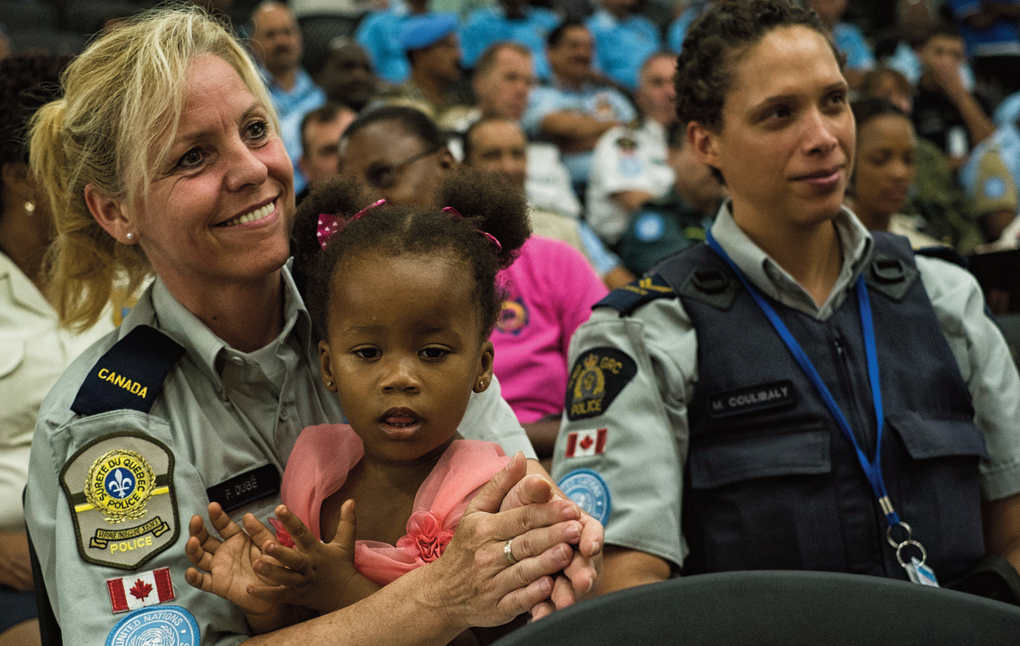 MINUSTAH Police Academy celebrates International Women’s Day. Photo: UN.